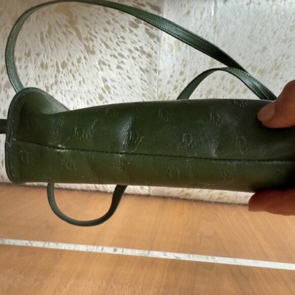 Pre-Loved Christian Dior Crossbody in Army Green - Picture 5 of 6